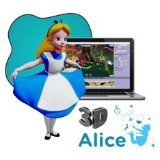 Alice 3d - КИБЕРшкола программирования для детей, компьютерные курсы для школьников, начинающих и подростков - KIBERone г. Осиново