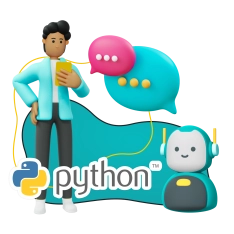 Умный чат-бот на Python на Telegram - КИБЕРшкола программирования для детей, компьютерные курсы для школьников, начинающих и подростков - KIBERone г. Осиново