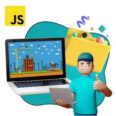 Программирование на JavaScript. Учимся создавать игры! - КИБЕРшкола программирования для детей, компьютерные курсы для школьников, начинающих и подростков - KIBERone г. Осиново