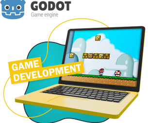 Godot.  Основа создания легендарных игр - КИБЕРшкола программирования для детей, компьютерные курсы для школьников, начинающих и подростков - KIBERone г. Осиново